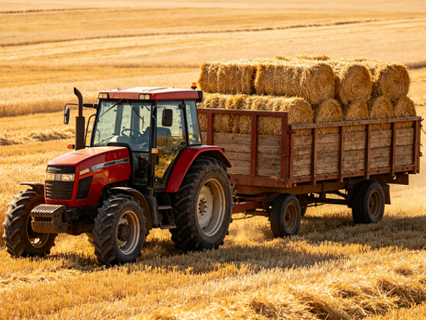 tractor with trailer