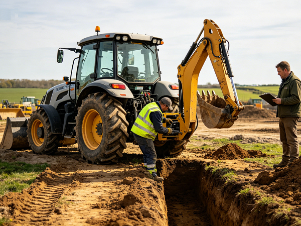 tractor backhoe(2)