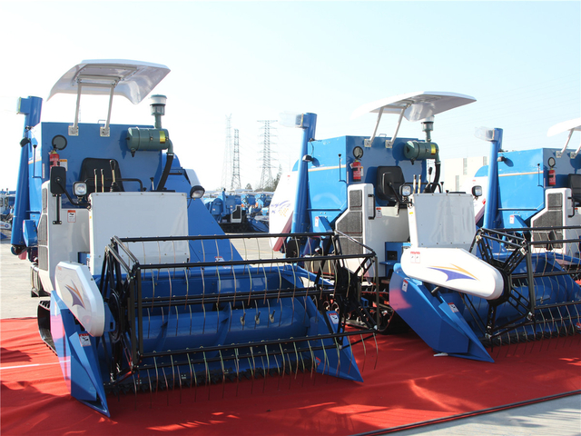 4LZL-4.0 Rice & Wheat Combine Harvester