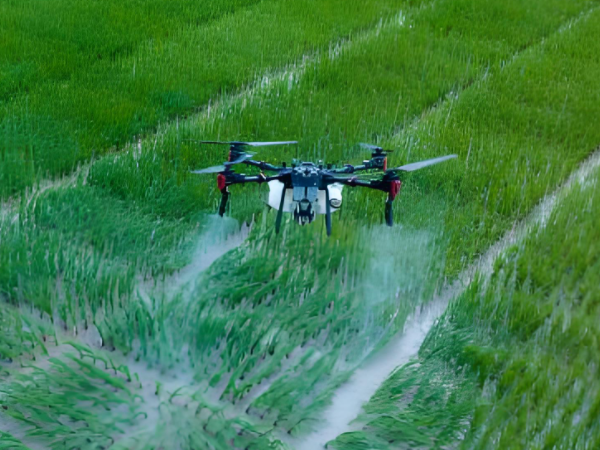 Rice Drone Intelligent Fertilization