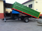 Single Axle Hydraulic Unloading Trailer