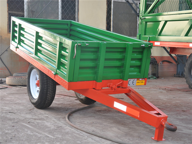 Single Axle Trailer with Artificial Unloading(European Style)