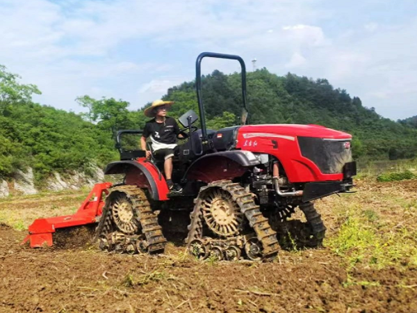 YTO Tractor Work in the Mountain