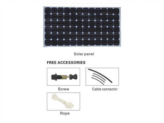 DC Solar Water Pump Irrigation System