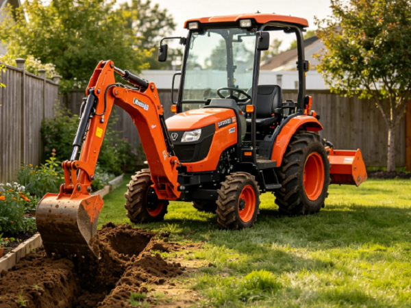 tractor backhoe(4)
