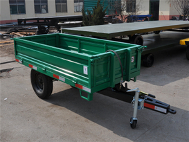 Single Axle Artificial Unloading Trailer