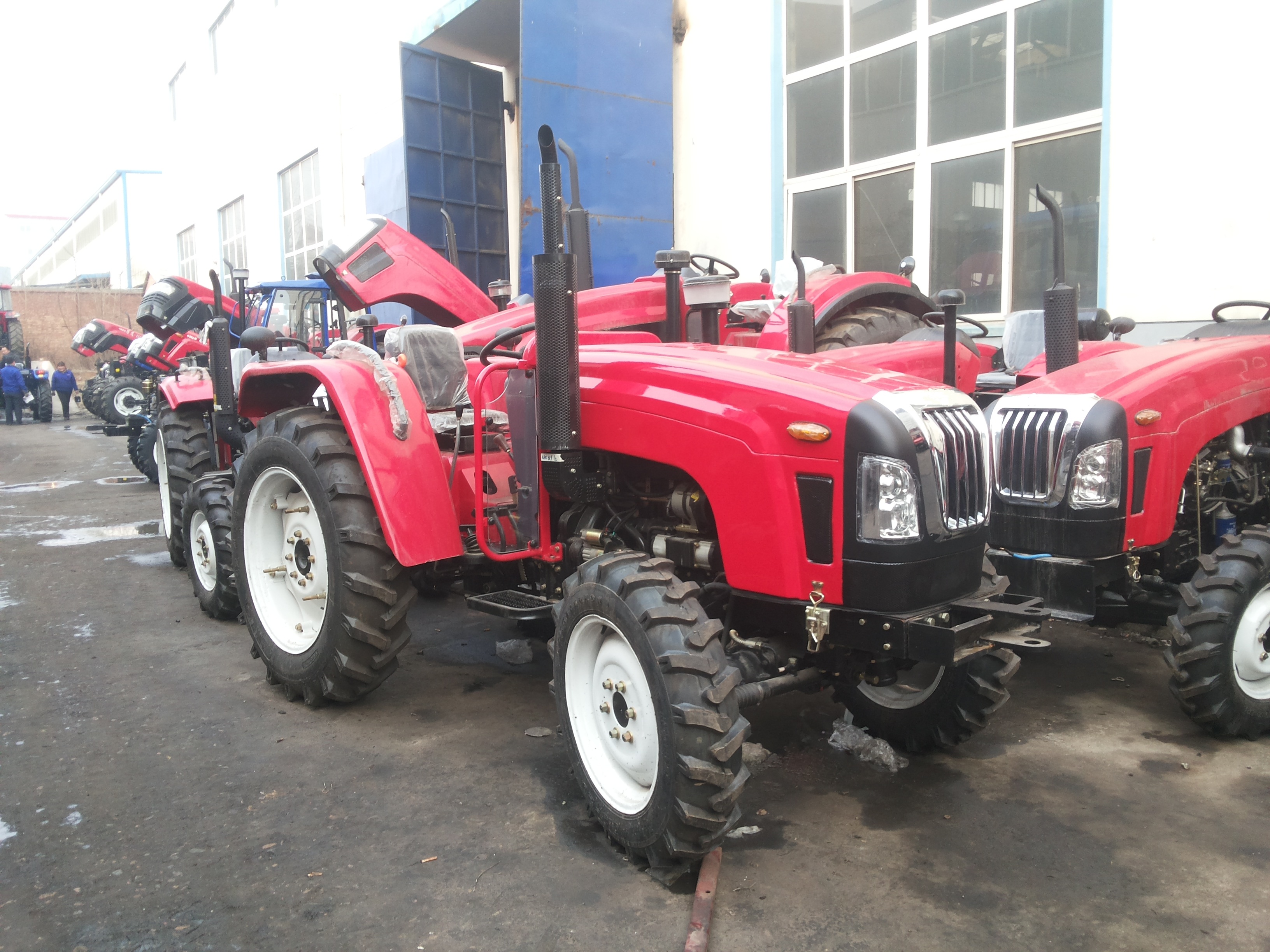 FOTMA FM304T Tractor Fitted with Front End Loader and Backhoe