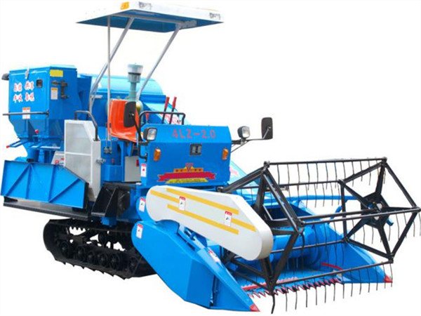 4LZ-2.0 Self-propelled Rice & Wheat Combine Harvester