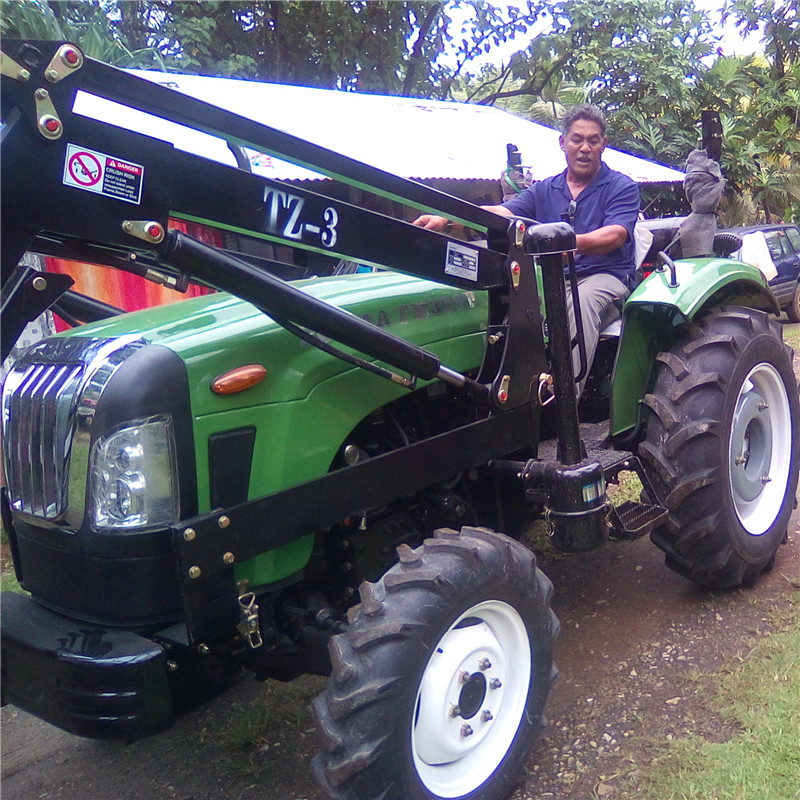FM304T tractor with front end loader