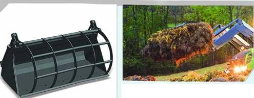 TZ Grapple Bucket For Front End Loader