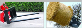 TZ Bale Fork For Front End Loader